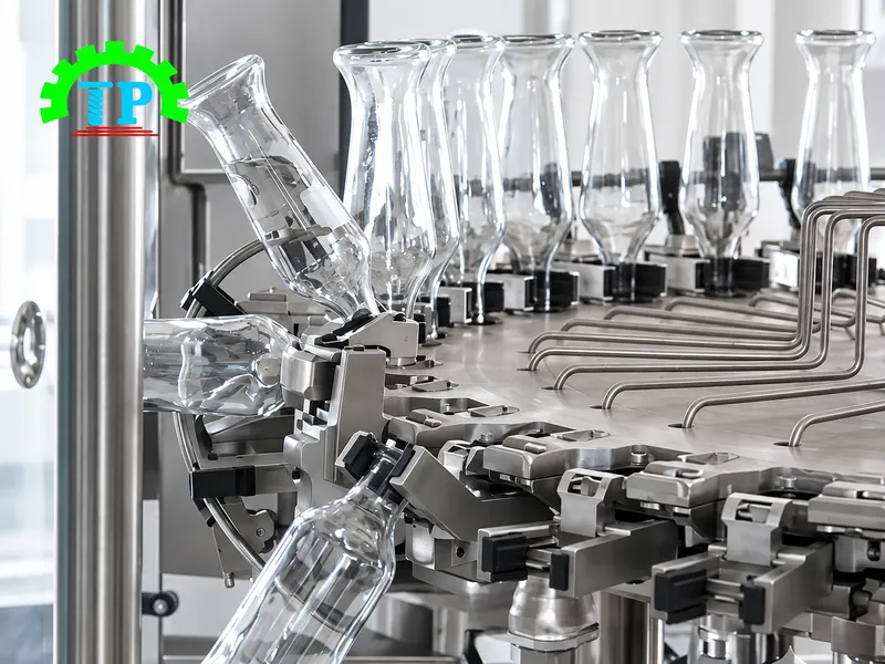 báo giá máy rửa chai tự động mâm xoay