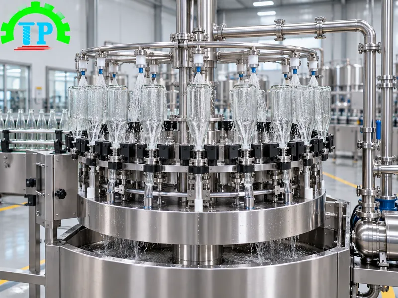 Cụm lọc Y k&eacute;p Inox 304 ngăn ngừa tạp chất g&acirc;y lỗi nghẹt b&eacute;c phun m&aacute;y rửa chai