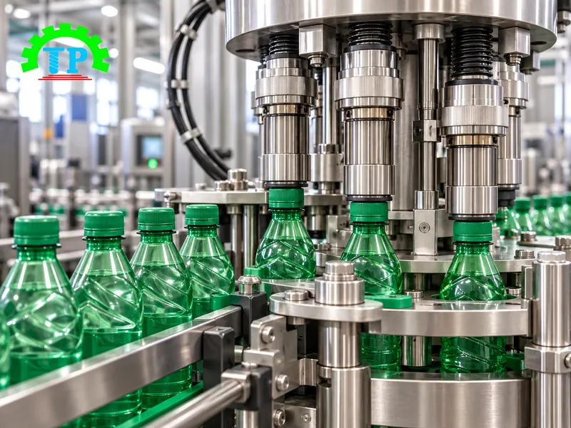 Bảng tính TCO đầu tư thiết bị cơ khí chi phí máy đóng nắp chai tự động