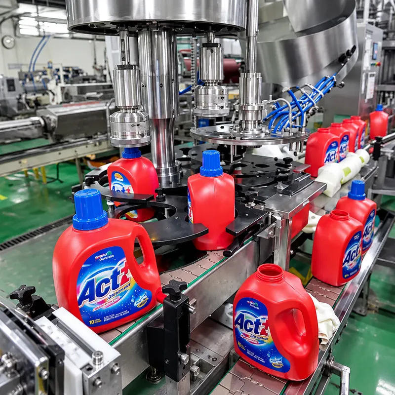 Hình ảnh MÁY XOÁY NẮP CHAI TỰ ĐỘNG 3 ĐẦU XOÁY TPX3 - 3000