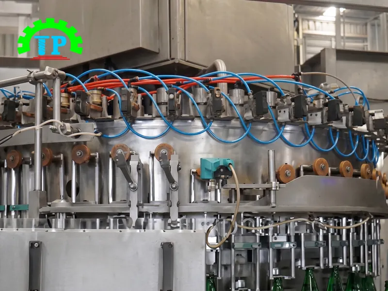 Cụm đầu chiết đẳng &aacute;p nước c&oacute; ga của m&aacute;y chiết bia TPC32-8000