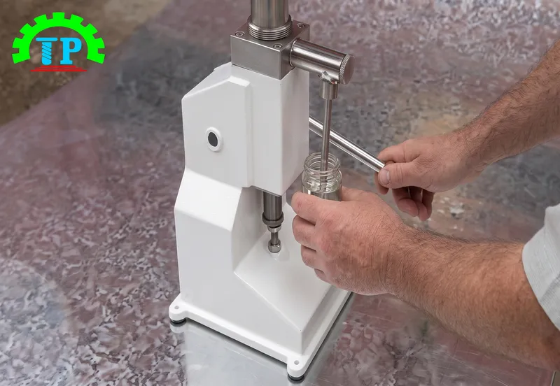 Ứng dụng thực tế của máy chiết một vòi bằng tay TPC1-1000T