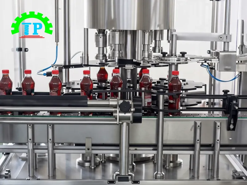 M&aacute;y xo&aacute;y nắp chai tự động TPX6 - 8000T C&ocirc;ng Ty TNHH C&ocirc;ng Nghệ Th&agrave;nh Ph&aacute;t năng suất 12000 chai/giờ
