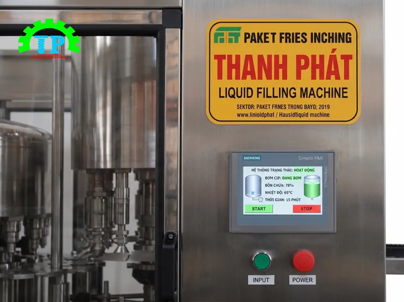 máy chiết rót tự động