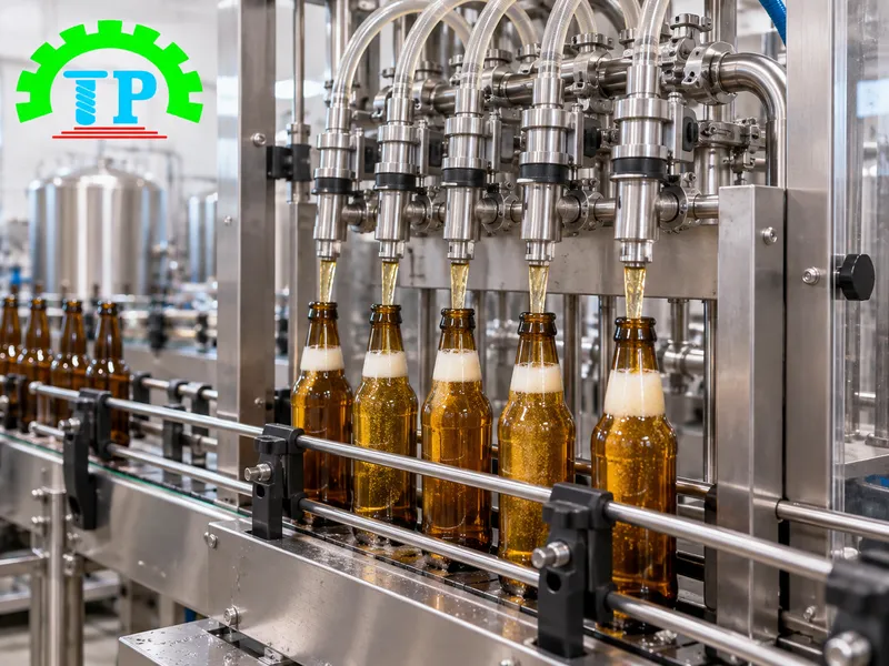 Hình ảnh KHẮC PHỤC LỖI MÁY CHIẾT RÓT BỊ TẠO BỌT: THIẾT KẾ VÒI LẶN ĐÁY VÀ THIẾT LẬP TỐC ĐỘ NÂNG HẠ BIẾN TẦN