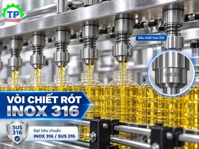 Hình ảnh TIÊU CHUẨN INOX 316 TRONG CHẾ TẠO MÁY CHIẾT RÓT: ĐỘ NHÁM BỀ MẶT VÀ KHẢ NĂNG KHÁNG ĂN MÒN AXIT